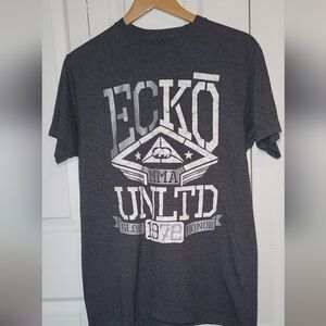 Ecko Unlimited Charcoal Graphic Tee